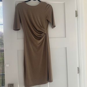 Brown Work Dress
